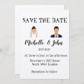 Funny Wedding Einladung  (Vorne/Hinten)