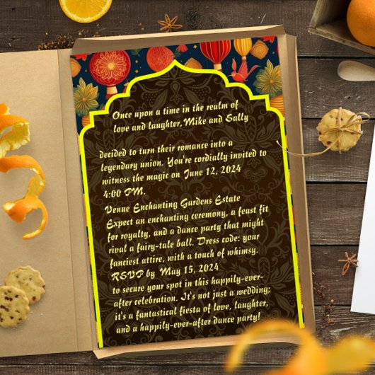 Funny Wedding Einladungen aufnehmen