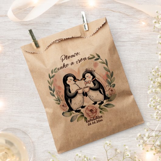 Funny Wedding Geschenktütchen (Ausgeschnitten)