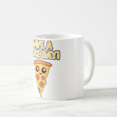 Funny Wedding gibt Heiratsbeilage für Pizza Kaffeetasse (VorderseiteRechts)
