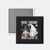 Funny Wedding Gnome Couple Pun Liebe Sprichwort fü Magnet (Vorderseite/Rückseite)