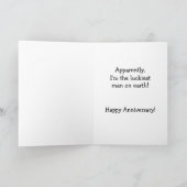 Funny Wedding Jubiläum Karte (Innenseite)