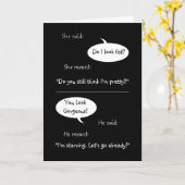 Funny Wedding Jubiläum Verheirateter Spaß Karte (Gelbe Blume)