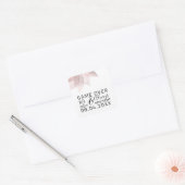 Funny Wedding Mr. Richtig immer Mrs Right Game Ove Quadratischer Aufkleber (Umschlag)