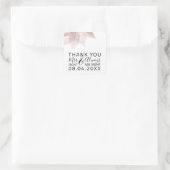 Funny Wedding Mrs Right $ Immer Mr. Right White Quadratischer Aufkleber (Tasche)