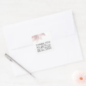 Funny Wedding Mrs Right $ Immer Mr. Right White Quadratischer Aufkleber (Umschlag)