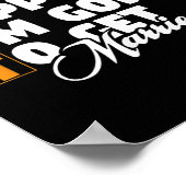 Funny Wedding Sarcastic Groom Bridge Verlobung Wed Poster (Ecke)