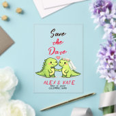 Funny Wedding Save the Date  Acryleinladungen (In Situ (Hochzeit))