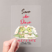 Funny Wedding Save the Date  Acryleinladungen (Insitu (Handheld))