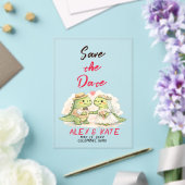 Funny Wedding Save the Date  Acryleinladungen (In Situ (Hochzeit))