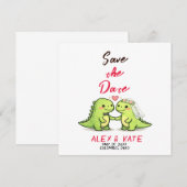 Funny Wedding Save the Date  Einladung (Vorne/Hinten)