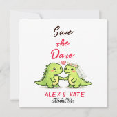 Funny Wedding Save the Date  Einladung (Vorderseite)