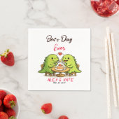 Funny Wedding Save the Date  Serviette (Beispiel)