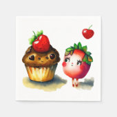 Funny Wedding Serviette (Vorderseite)