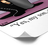 Funny Wedding Spaß Poster (Ecke)