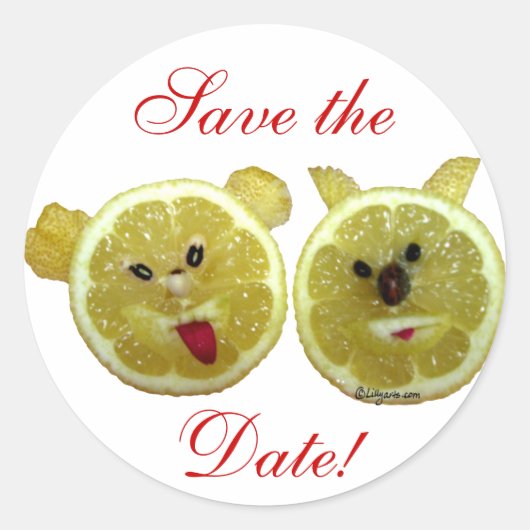 Funny Wedding Umschlag Aufkleber Stickers (Vorderseite)