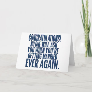 Funny Wedding Verlobung Glückwunsch Verheiratet Einladung