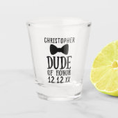 Funny Wedding Vorschlag Typ von Ehrenschuss Glas (Vorderseite)