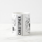 Funny Wedding Vows - Ich tue als letzte Antwort Kaffeetasse (Mittel)