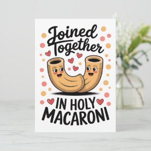 Funny Wedriage Verlobung Einladung