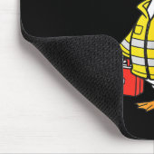 Funny Wee Woo Crew Goose Emt Paramedic Firefighter Mousepad (Ecke)