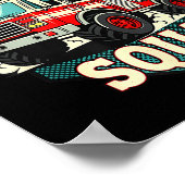 Funny Wee Woo Squad Fire Department Firefighter Fi Poster (Ecke)