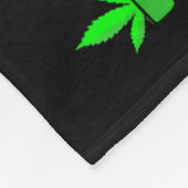 Funny Weed Pot Lover Roll Joint Friend Smoking Sho Fleecedecke (Ecke)