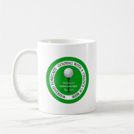 Funny Weekend Golf Lounge / Bar Coffee Cup Tasse
