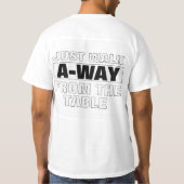 Funny weight loss Diät T-Shirt (Rückseite)