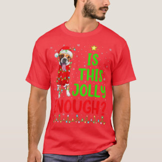 Funny Weihnachten Baum ist dieser Jolly genug Boer T-Shirt