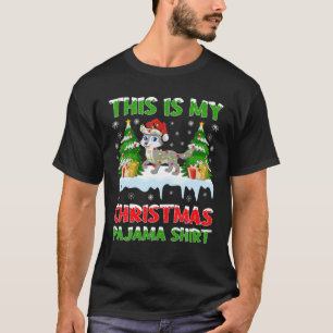 Funny Weihnachten Das ist mein Wolf Weihnachten Pa T-Shirt
