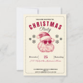 Funny Weihnachten Einladungen Feiertage Laughs (Vorderseite)