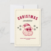 Funny Weihnachten Einladungen Feiertage Laughs (Rückseite)