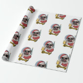 Funny Weihnachten Geschenkpapier (Ungerollt)