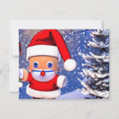 Funny Weihnachten Karte (Vorderseite)