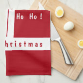 Funny Weihnachten Küchentuch (Viertel Falte)