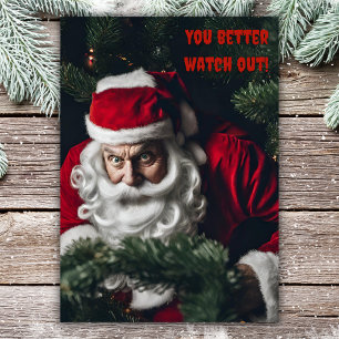 Funny Weihnachten Sie sollten besser aufpassen