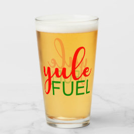 Funny Weihnachten Treibstoff Weihnachts-Party Glas