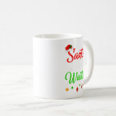 Funny Weihnachten Weihnachten Lieblingskellner Wei Kaffeetasse (VorderseiteRechts)