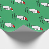 Funny Weihnachts-Toilettenpapier Rollen Design Cus Geschenkpapier (Ecke)