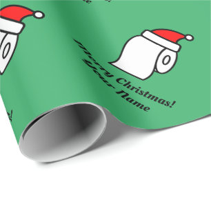 Funny Weihnachts-Toilettenpapier Rollen Design Cus Geschenkpapier