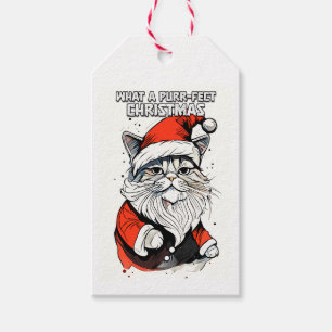 Funny Weihnachtsangebot Niedlich Whimsical Santa C Geschenkanhänger