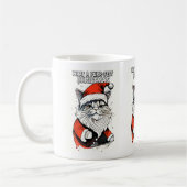 Funny Weihnachtsangebot Niedlich Whimsical Santa C Kaffeetasse (Links)