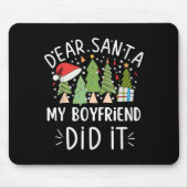 Funny Weihnachtsangebot Redewendungen Liebe Santa Mousepad (Vorne)