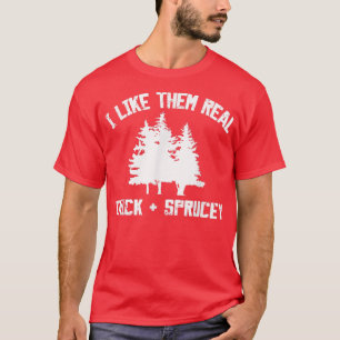 Funny Weihnachtsbaum Ich mag sie wirklich dick und T-Shirt