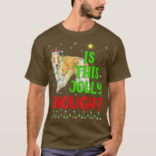 Funny Weihnachtsbaum ist dieser Jolly genug Borzoi T-Shirt