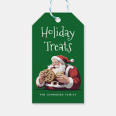 Funny Weihnachtsfest Kochreise Geschenkanhänger (Vorderseite)