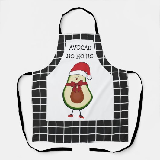 Funny Weihnachtsgeschenk für Ihr Avocado Schürze (Vorderseite)