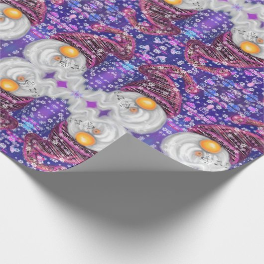 Funny Weihnachtsgeschenk Wrapping Papier Happy Gno Geschenkpapier (Ecke)