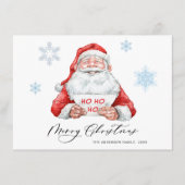 Funny Weihnachtsgrüße Feiertagskarte (Vorderseite)